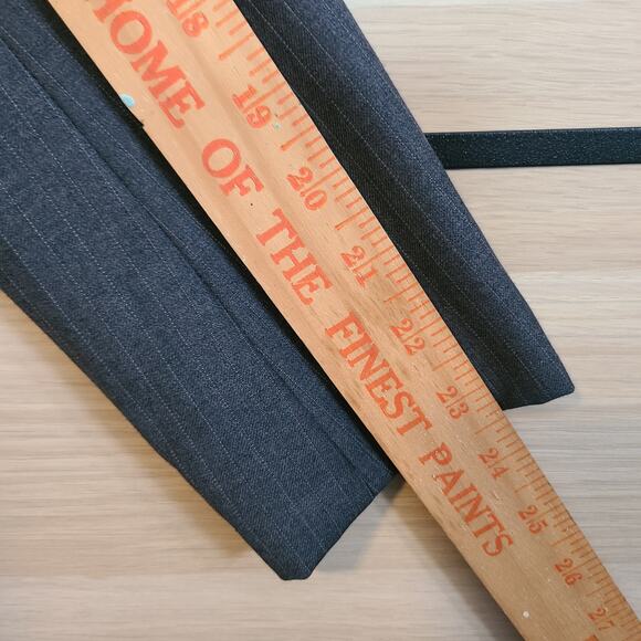 J Crew Super 120s Pinstripe Wool Blazer Womens 0 Jacket Office Siren Corpcore - Picture 10 of 10